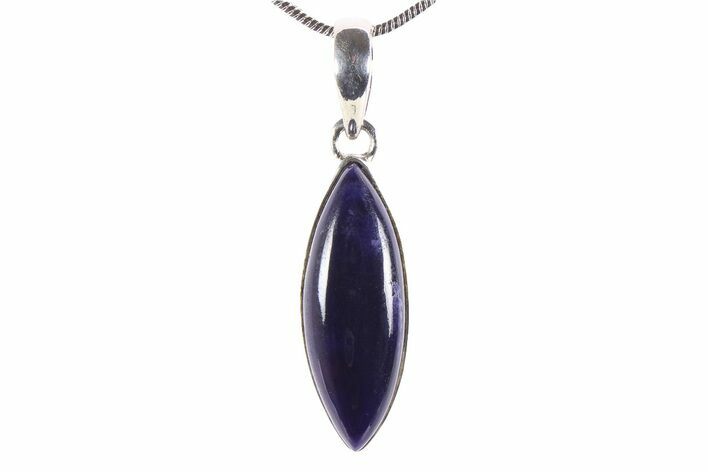 Polished Sugilite Pendant (Necklace) - Sterling Silver #382854